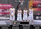 بسکتبال سه نفره زیر 17 سال کاپ آسیا| یک برد و یک باخت پسران ایران در مرحله مقدماتی
