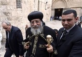 سفر اسقف مصر به فلسطین اشغالی جنجال آفرید