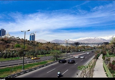 شاخص هوای &quot;پاک&quot; در تهران رکورد زد