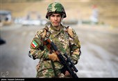 رزمایش اقتدار نیروی زمینی سپاه در منطقه ارس