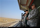 رزمایش اقتدار نیروی زمینی سپاه در منطقه ارس