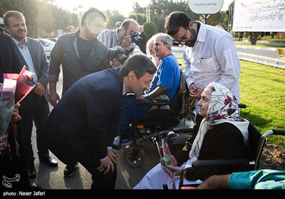  آرزوی معلولان آسایشگاه کهریزک و یک درخواست از رئیس بنیاد مستضعفان + تصاویر 