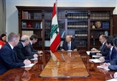دیدار هیئت شرکت توتال با میشل عون و اعلام آمادگی برای استخراج گاز لبنان