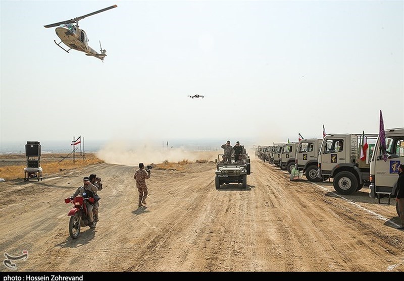 IRGC Forces Practice Heliborne Operation in Drill