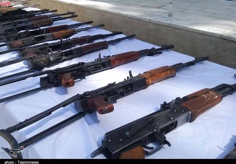 22 قبضه سلاح غیرمجاز در خرم‌آباد کشف شد