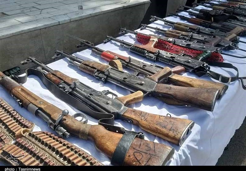 کشف 117 قبضه سلاح در سیستان و بلوچستان پس از &quot;جمعه سیاه&quot; + تصاویر