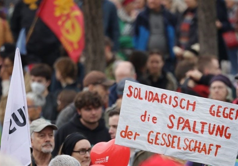 تظاهرات در شهرهای مختلف آلمان علیه هزینه‌های بالا و بحران انرژی