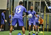 حضور نبی و الهویی در قطر برای بازدید از محل تمرین تیم ملی