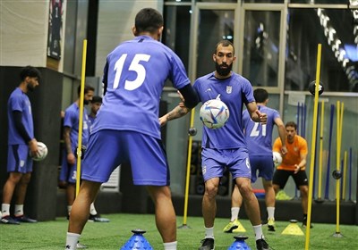  حضور نبی و الهویی در قطر برای بازدید از محل تمرین تیم ملی 