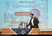 علی بهادری‌جهرمی سخنگوی دولت در دانشکده مکانیک دانشگاه خواجه نصیرالدین طوسی