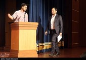 علی بهادری‌جهرمی سخنگوی دولت در دانشکده مکانیک دانشگاه خواجه نصیرالدین طوسی