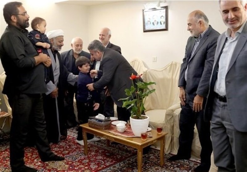 جانشین وزیر دفاع با خانواده شهید امنیت امیراحمدی دیدار کرد
