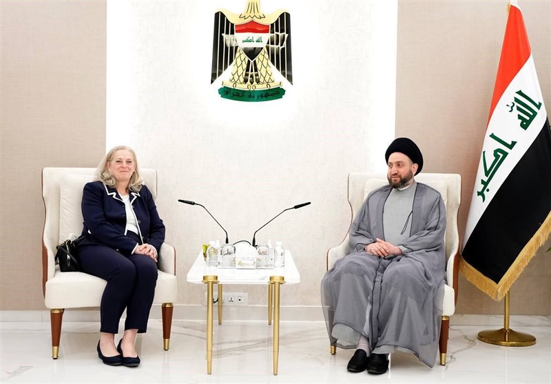 حکیم در دیدار سفیر آمریکا: همه طیف‌های ملت عراق باید در دولت حضور داشته باشند