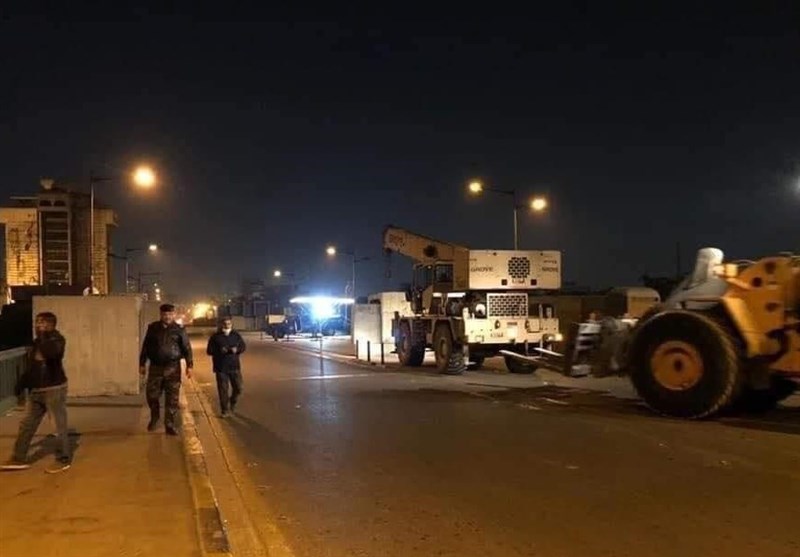 تدابیر شدید امنیتی در بغداد در آستانه تظاهرات «تشرینی‌ها»