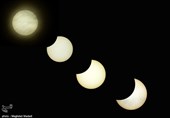 Partial Solar Eclipse Seen in Iran