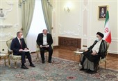 رئیس‌جمهور در دیدار وزیر خارجه بلاروس: تحریم، ایران را متوقف نمی‌کند