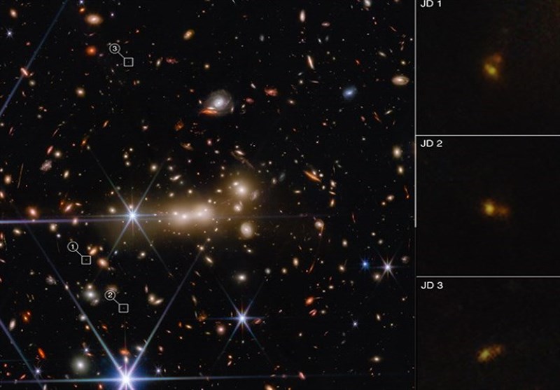 James Webb Space Telescope Photos Show Massive Galaxy Cluster Bending Light