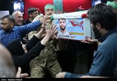 وداع با پاسدارشهید مدافع امنیت امیر کمندی