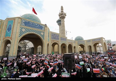 راهپیمایی سراسری در محکومیت حمله تروریستی در حرم احمد بن موسی شاهچراغ(ع) - اصفهان