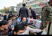 تشییع  پیکر شهیدان سرگرد امیر کمندی و سید فریدالدین معصومی