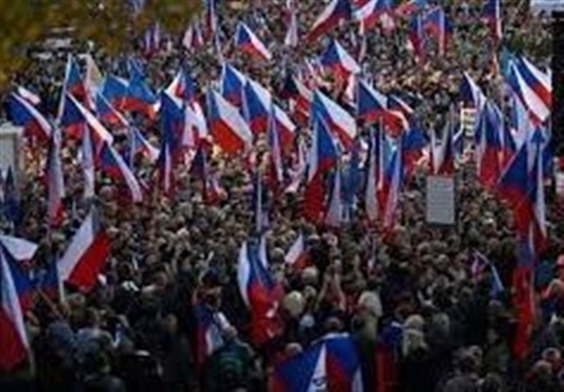 تظاهرات گسترده علیه تورم در جمهوری چک