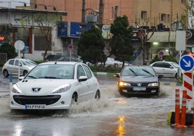  وضعیت را‌ه‌های کشور؛ بارندگی در جاده‌های ۱۱ استان 