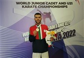 کاراته قهرمانی جهان رده‌های پایه| علیرضا حیدری قهرمان شد