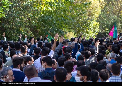 تجمع جامعه پزشکی در دانشگاه تهران