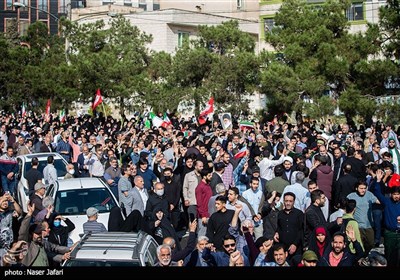 تشییع پیکر طلبه شهید آرمان علی‌وردی