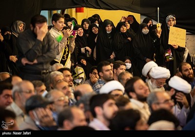 تشییع پیکر طلبه شهید آرمان علی‌وردی