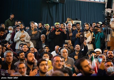 تشییع پیکر طلبه شهید آرمان علی‌وردی
