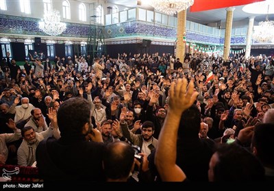 تشییع پیکر طلبه شهید آرمان علی‌وردی