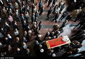 تشییع پیکر آیت‌الله حسین مفید رئیس اسبق دیوان عالی کشور