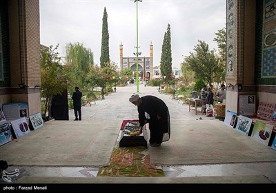 آیین عمامه گذاری طلاب در کرمانشاه
