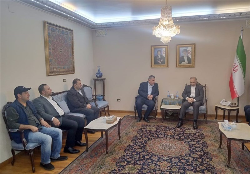 هیئت عالی‌رتبه جنبش جهاد اسلامی با سفیر ایران در سوریه ملاقات کرد