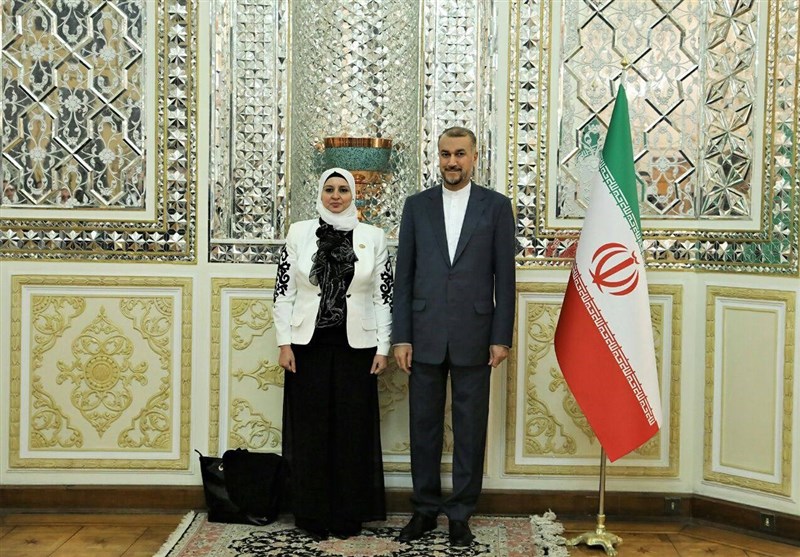 دیدار نایب رئیس گروه دوستی – پارلمانی سوریه و ایران با امیرعبداللهیان
