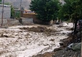 بارندگی‌ سیل‌آسا در مناطق مختلف کردستان/‌ سیلاب در مریوان و سقز + فیلم