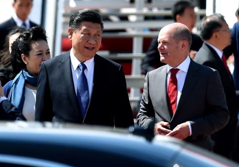 گفتگوی صدر اعظم آلمان با رهبران چین درباره جنگ اوکراین و مبادلات تجاری