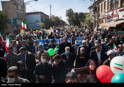 راهپیمایی ۱۳ آبان در کرمانشاه