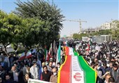 شکوه حضور آحاد مردم شهرستان‌های استان تهران در راهپیمایی 13 آبان + تصاویر