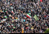 حضور معنادار مردم ایران در راهپیمایی 13 آبان/‌ خط و نشان راهپیمایان برای &quot;آمریکا و ‌اغتشاشگران‌&quot; + فیلم