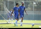 تمرین تیم ملی فوتبال