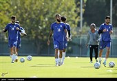 تمرین تیم ملی فوتبال