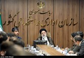 جلسه ستادی نظارت حجت الاسلام رئیسی رئیس جمهور بر سازمان اداری استخدامی