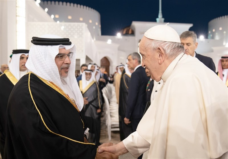 گفت‌وگوی ولیعهد بحرین با پاپ در چه موضوعاتی بود؟