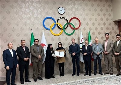  تقدیر از هانیه رستمیان در کمیته ملی المپیک/ خسروی‌وفا: فقط به کسب سهمیه قانع نیستیم 