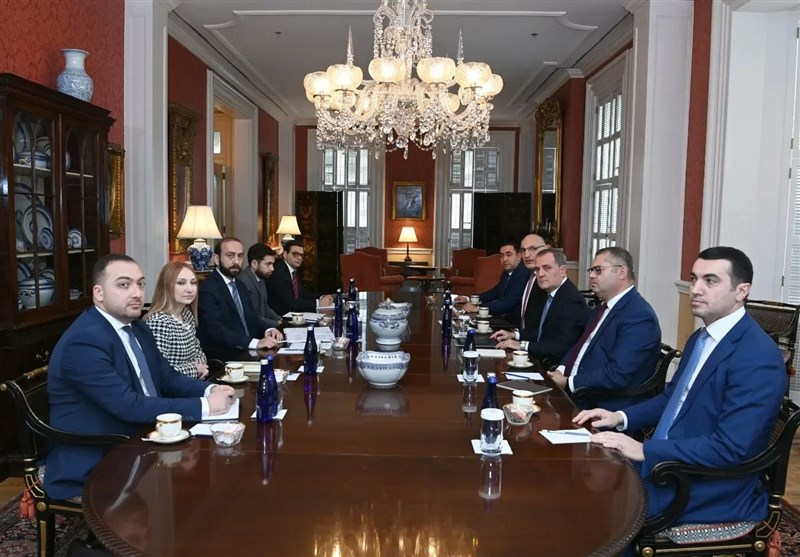 دیدار وزرای خارجه ارمنستان و آذربایجان در واشنگتن