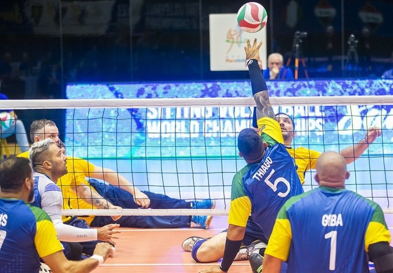 والیبال نشسته قهرمانی جهان| برزیل حریف ایران در نیمه نهایی شد