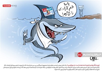 کاریکاتور/ ایران &#171;تکّه پاره&#187; و &#171;تجزیه شده&#187; هدف است، نه دموکراسی!
