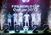 آئین رونمایی از لباس تیم ملی فوتبال ایران در جام جهانی